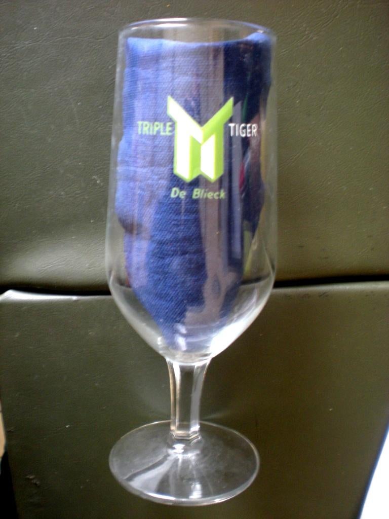 De Blieck Tiger - lichtere groene kleur, Verzamelen, Ophalen of Verzenden, Zo goed als nieuw, Glas of Glazen