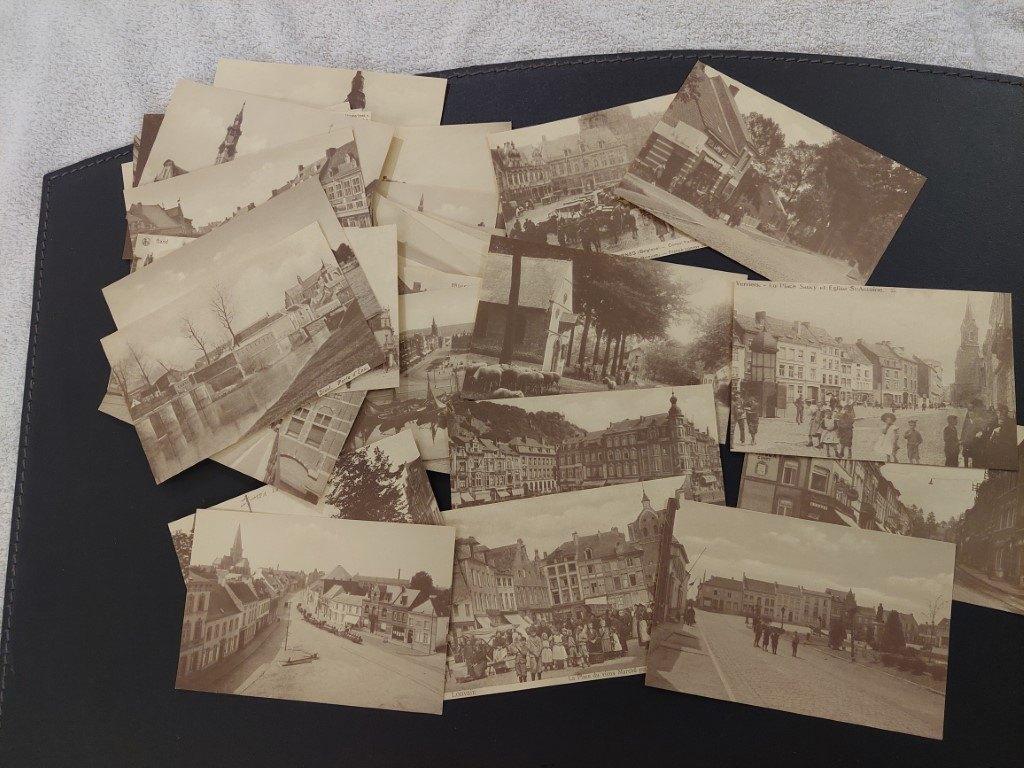 lot 45 Cartes postales  - differents villages de BELGIQUE, Enlèvement ou Envoi, Non affranchie