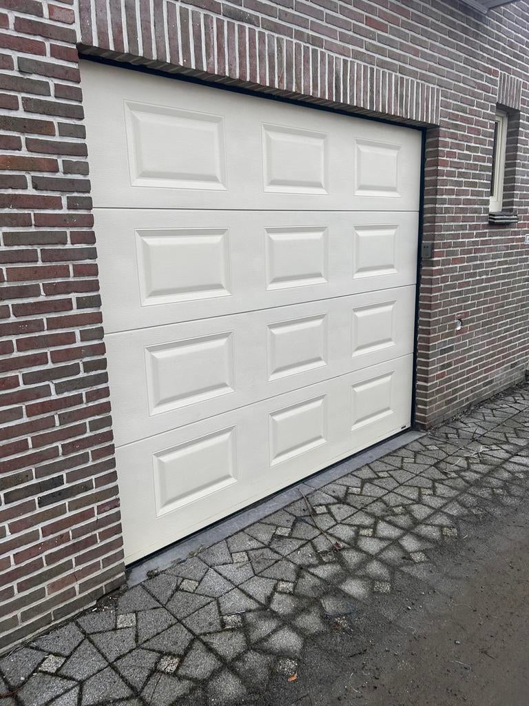 Sectionale poort harol, Doe-het-zelf en Bouw, Ophalen, 120 cm of meer, Garagedeur, Zo goed als nieuw