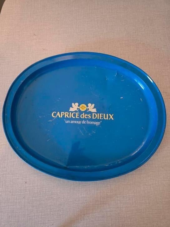 CAPRICE des DIEUX Vintage dienblad, Ophalen of Verzenden, Gebruikt, Ovaal, Metaal