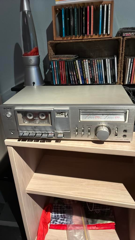 Stéréo cassette deck TC-K35, Enlèvement, Simple, Sony, Tape counter