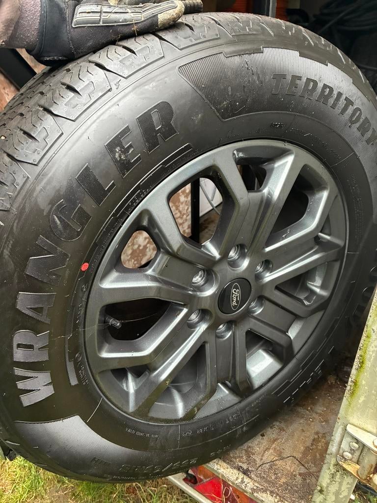 4 Pneus +jantes neufs Ford Ranger, Enlèvement, Neuf, Pneu(s)