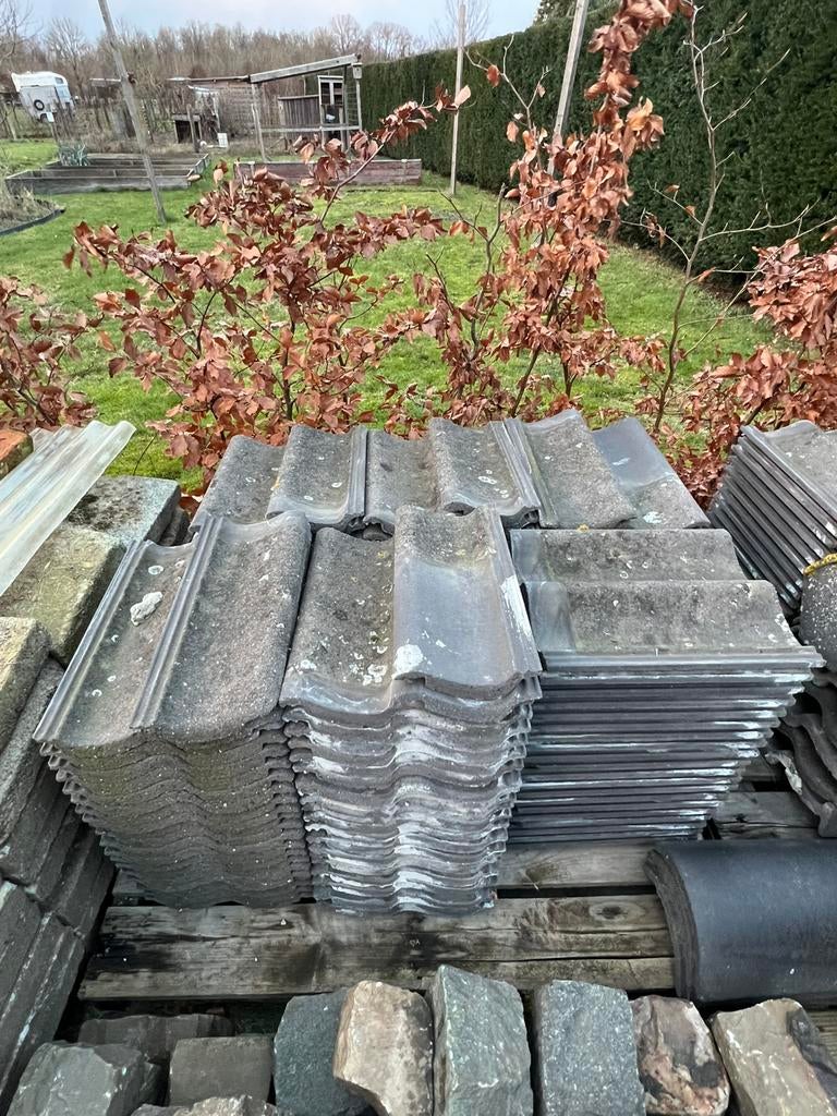 Te koop: 360 sneldek dakpannen antraciet, Ophalen, Zo goed als nieuw, Dakpannen