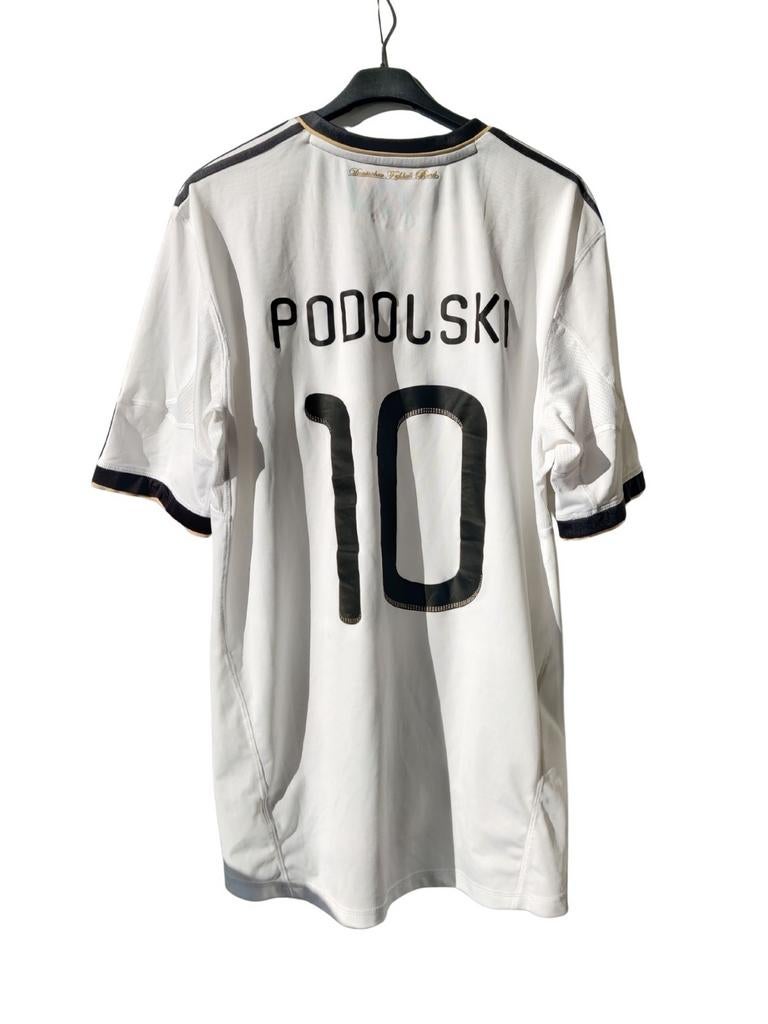 Duitsland voetbal shirt Podolski 2010, Sport en Fitness, Maat XL, Ophalen of Verzenden, Zo goed als nieuw, Shirt