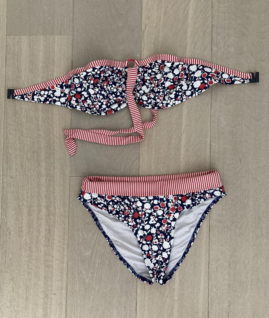 Bikini bandeau van Freya (Maat M/65DD), Overige kleuren, Bikini, Gedragen, Freya
