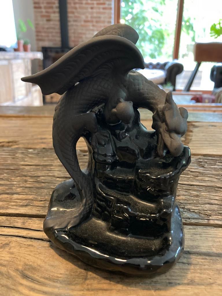 Beeld draak - wierook - dragon - wierookhouder draken, Ophalen of Verzenden, Zo goed als nieuw