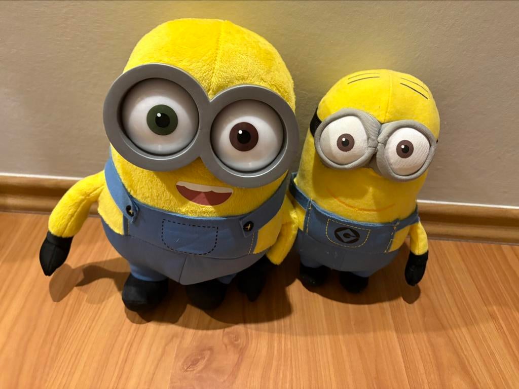 Minion knuffels, Kinderen en Baby's, Speelgoed | Knuffels en Pluche, Ophalen, Zo goed als nieuw