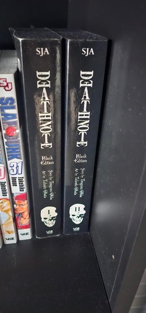 Death Note Black Edition Vol 1-6 Engels, Complete serie of reeks, Ophalen, Gelezen, Japan (Manga)