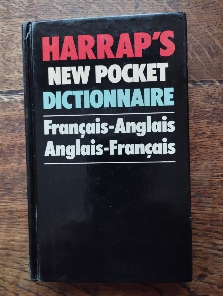 Dictionnaire Harraps de poche français anglais français, Enlèvement ou Envoi