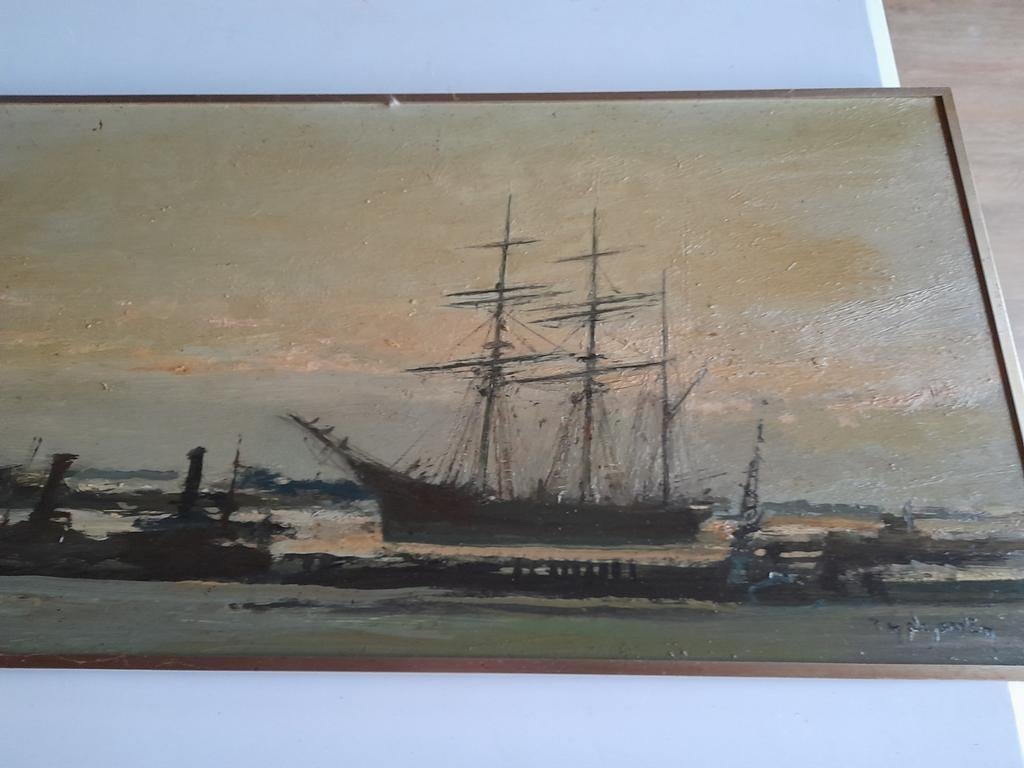 schilderij Dujardin REne Marie, Ophalen