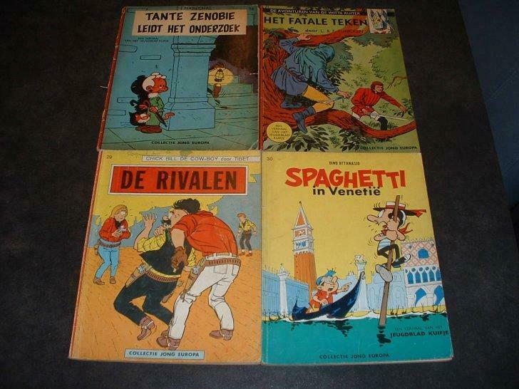 strips collectie jong europa lombard uitgave, Boeken, Stripverhalen, Ophalen of Verzenden, Gelezen