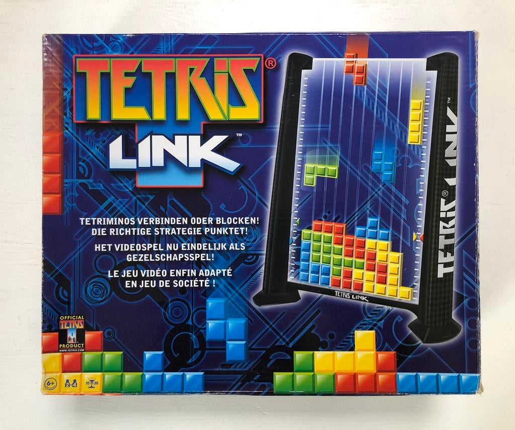 Tetris Link gezelschapsspel, Hobby en Vrije tijd, Ophalen of Verzenden, Zo goed als nieuw