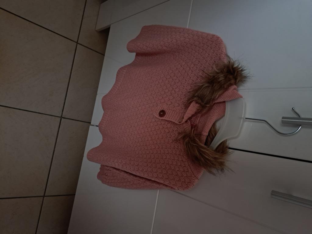 Poncho roze maat 110 merk knot so bad, Meisje, Knot so bad, Trui of Vest, Ophalen of Verzenden