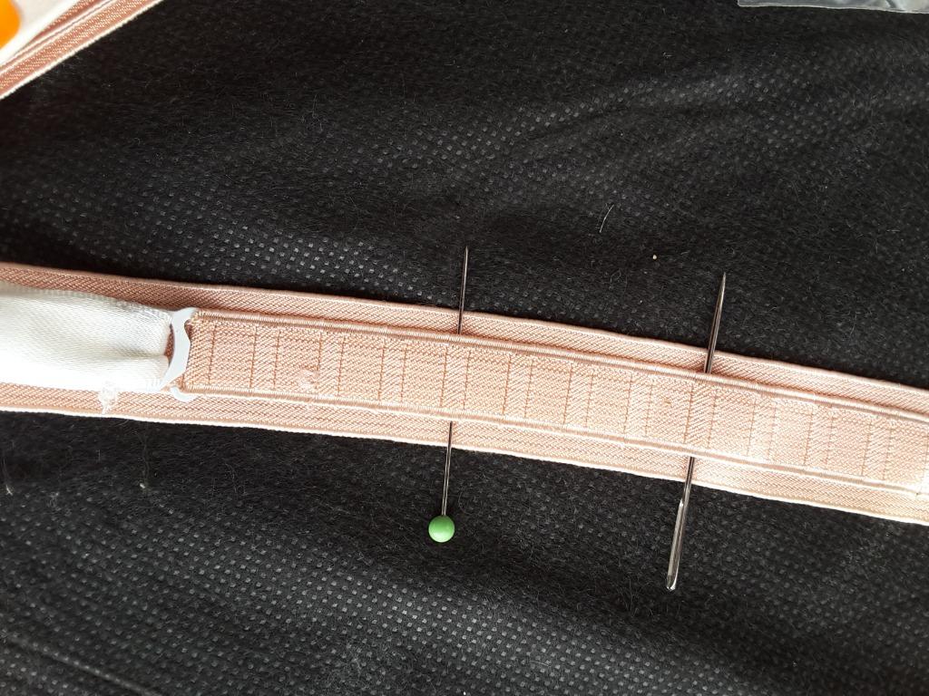 ruban élastique  24 mm rose réglable E24R, Enlèvement ou Envoi, Neuf