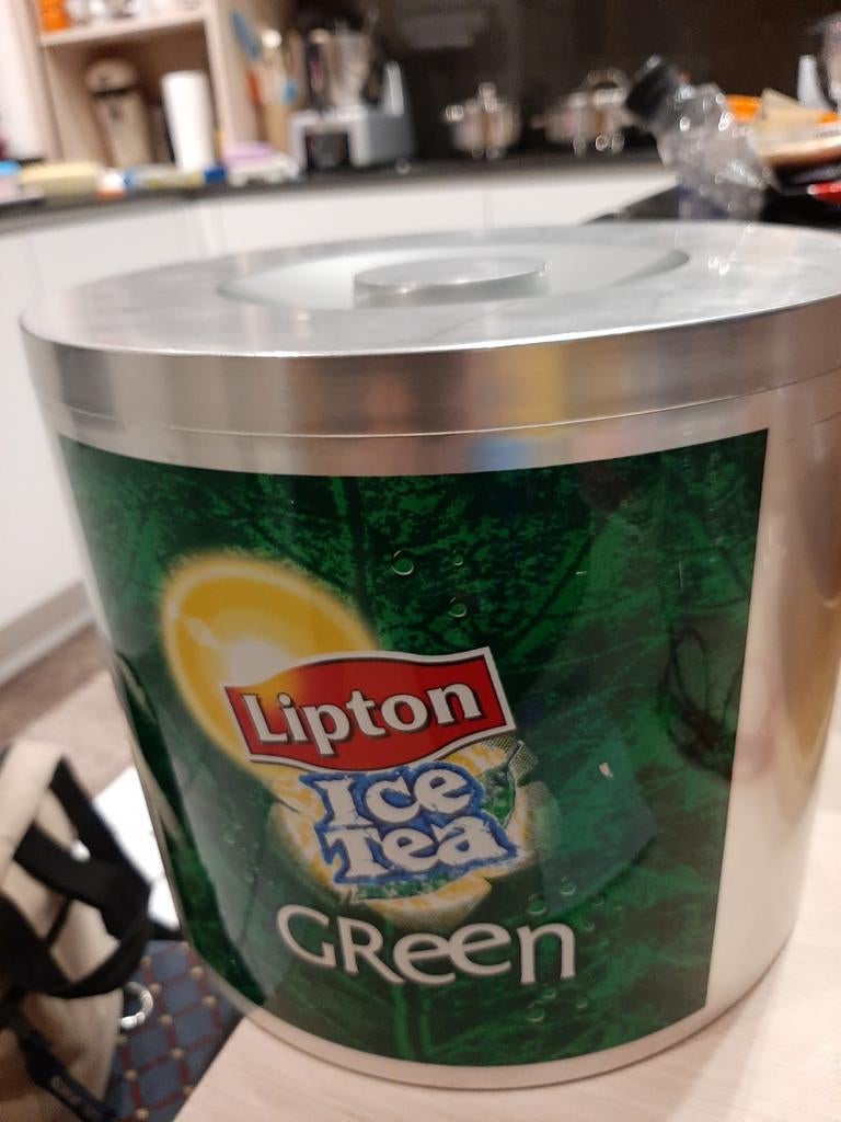 Ijsemmer lipton ice tea green, Ophalen of Verzenden, Nieuw