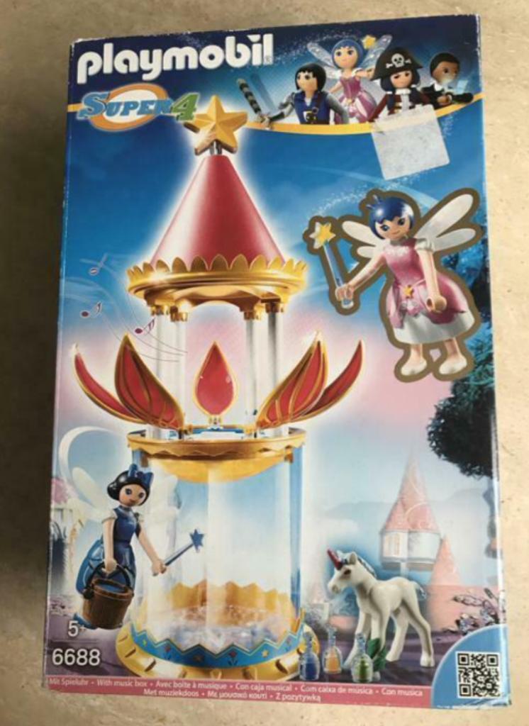JEU "PLAYMOBIL SUPER 4 - TOURELLE MUSICALE AVEC ETINCELLE" -, Enlèvement ou Envoi, Neuf