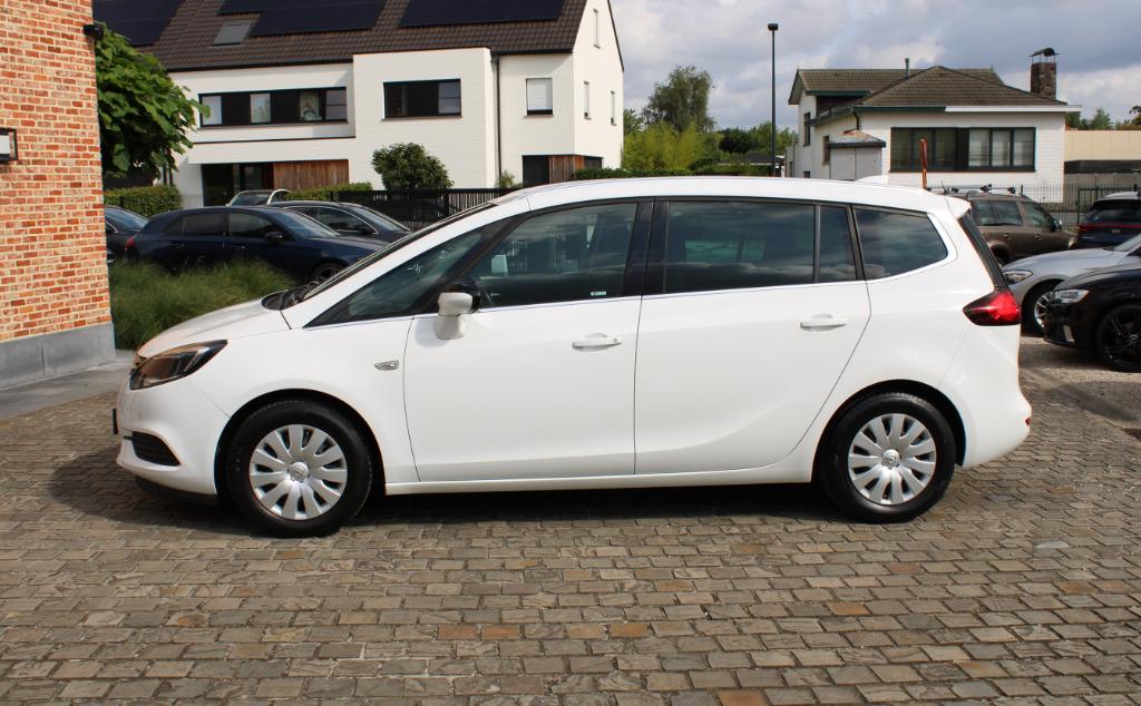 Opel Zafira Tourer 1.4 Turbo  Bwj 03/2017, Auto's, Voorwielaandrijving, 4 cilinders, Wit, Lichtsensor