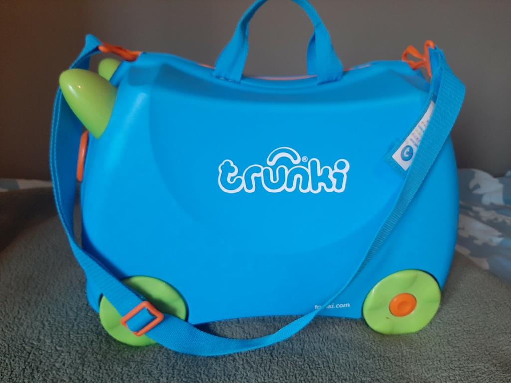 Trunki reiskoffer, Enlèvement, Utilisé, Bleu