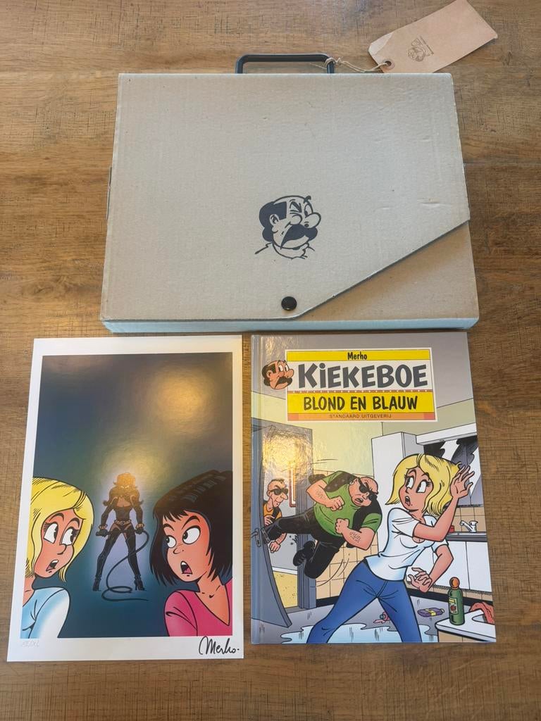 Merho, Kiekeboe Bont en Blauw speciale editie, Ophalen of Verzenden, Zo goed als nieuw