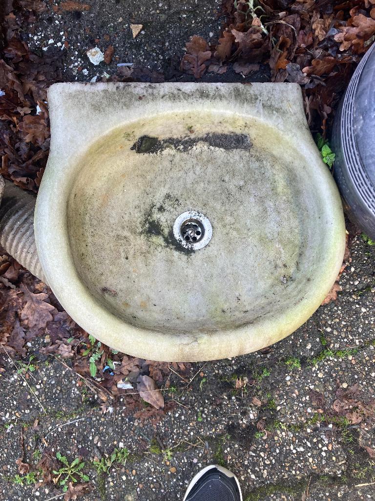 Lavabo, Huis en Inrichting, Ophalen, Gebruikt, 25 tot 50 cm, Minder dan 50 cm