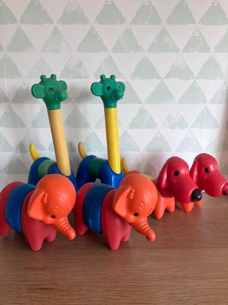 Tupperware - 6 modulaire dieren, Ophalen of Verzenden, Zo goed als nieuw
