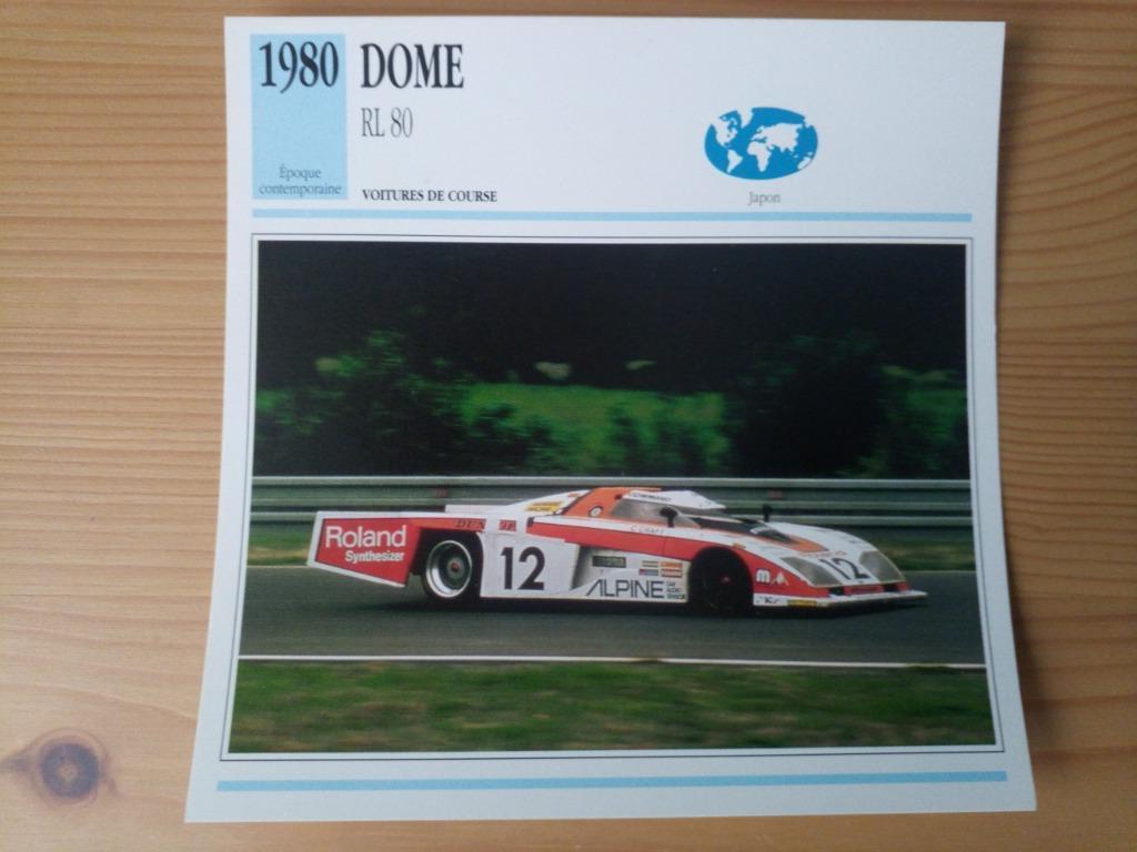 Dome, Nissan, Sigma - Fiches, Verzamelen, Ophalen of Verzenden, Zo goed als nieuw, Auto's
