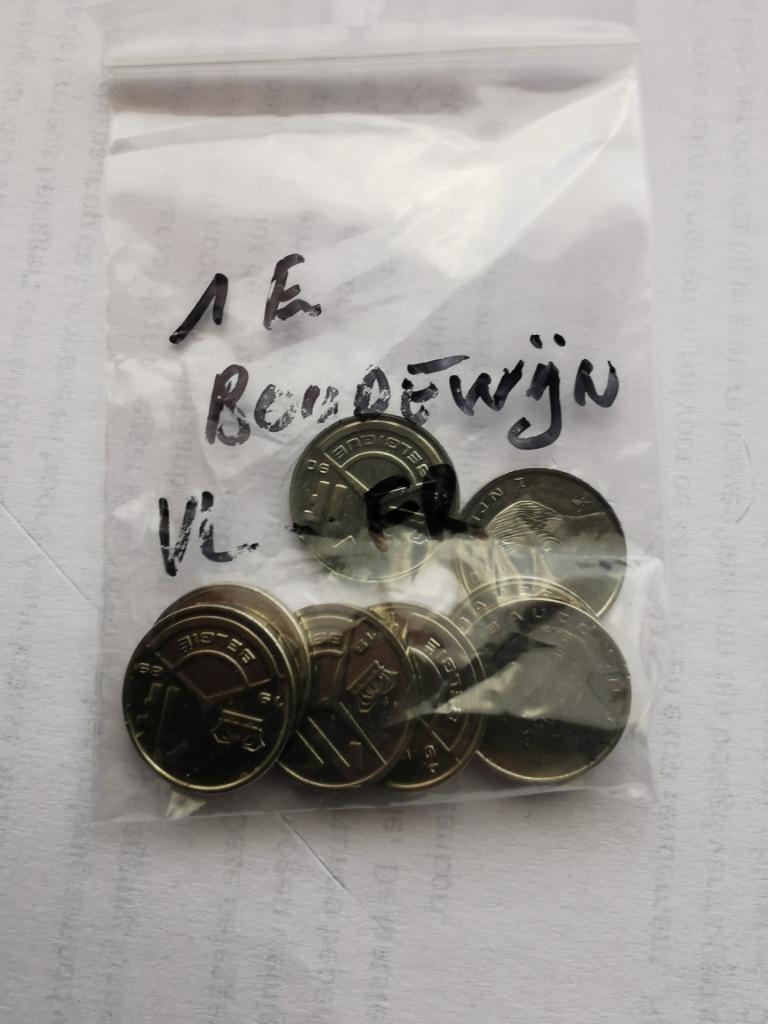 1 frank type Elstrom VL en FR, Ophalen of Verzenden, Metaal, Losse munt