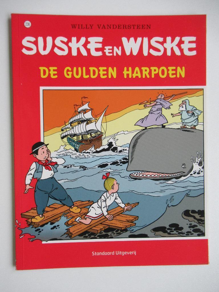 suske en wiske...nr.236...de gulden harpoen, Enlèvement ou Envoi, Comme neuf