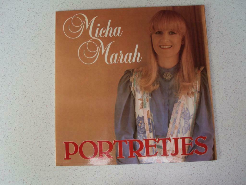 LP "Micha Marah" Portretjes anno 1985, Ophalen of Verzenden, 12 inch, Levenslied of Smartlap