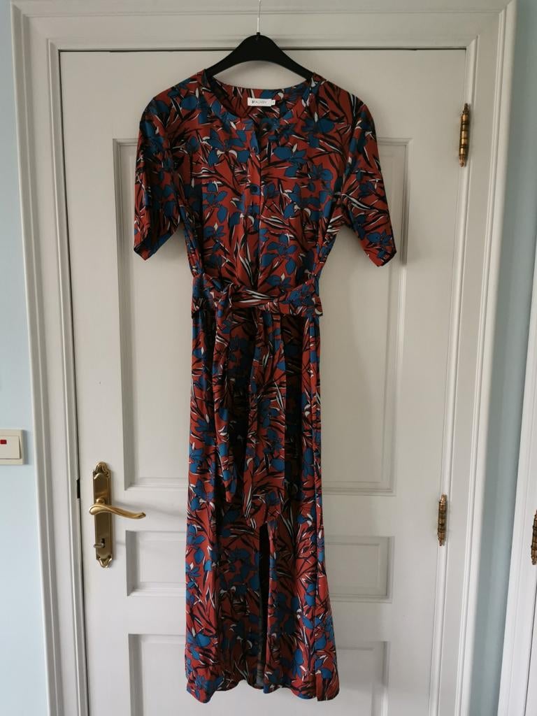 Lange jurk. Merk: D'AUVRY (e5 mode) Maat: 44., Enlèvement ou Envoi, Taille 42/44 (L)