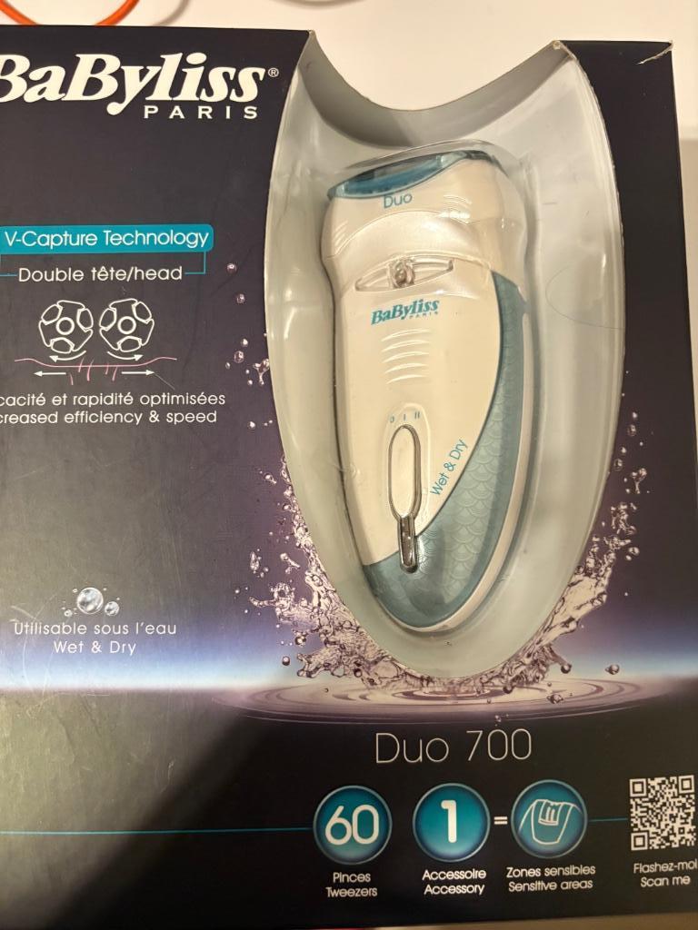 Babyliss epilator, Ophalen of Verzenden, Zo goed als nieuw, Scheren en Epileren