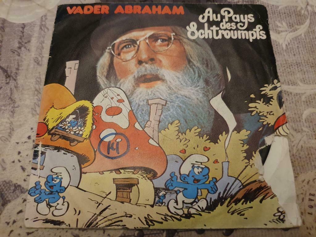 Disque vinyl 45 tours Vader Abraham Au Pays Des Schtroumpfs, Enlèvement ou Envoi, Comme neuf
