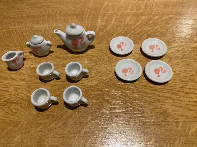 Porseleinen speelgoed servies Barbie, Enlèvement ou Envoi, Utilisé, Barbie
