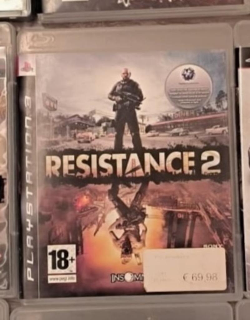 Jeu ps3 résistance 2 avec manuel, Enlèvement ou Envoi, Utilisé