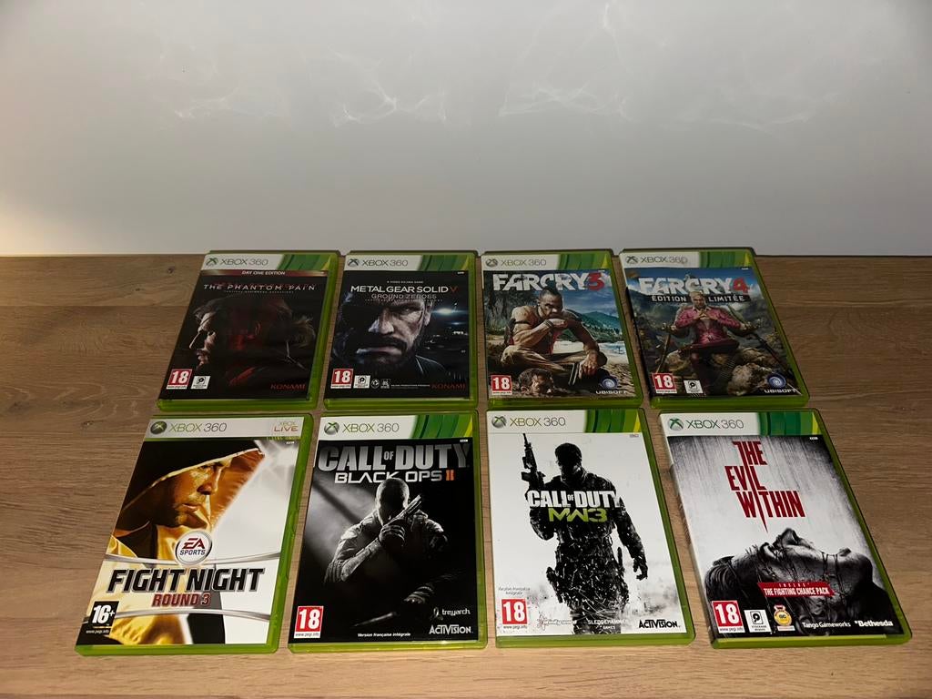 Xbox 360-gamebundel, Avontuur en Actie, Gebruikt, 2 spelers, Ophalen of Verzenden