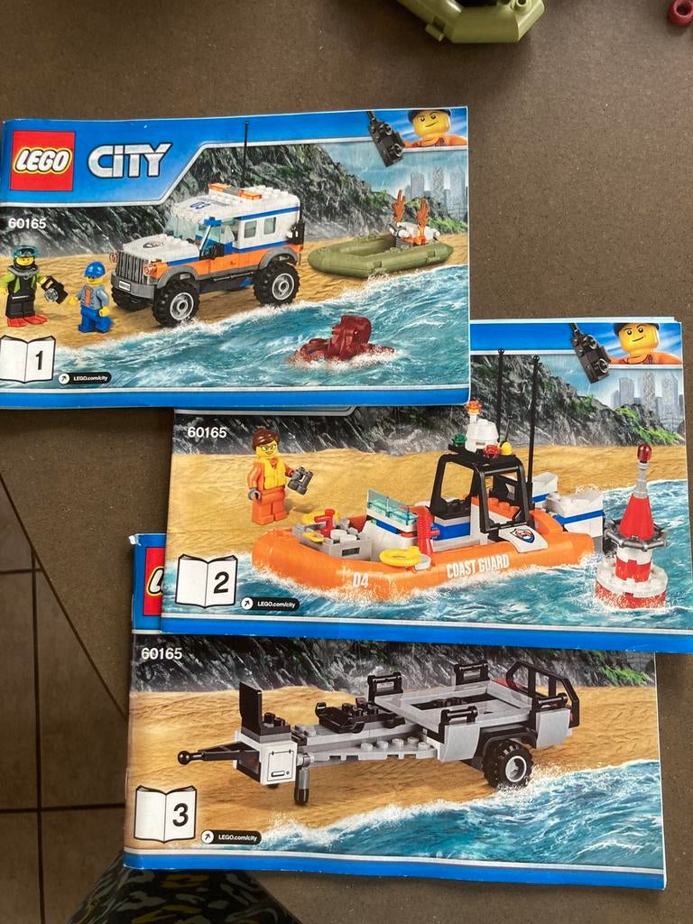 Lego city 60165 reddingsvoertuig, Ophalen, Gebruikt, Lego