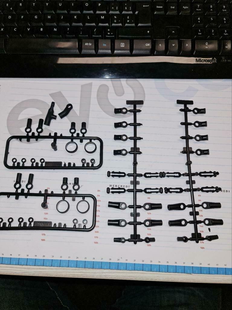Rod ends Axial 1/10 rc crawler, Neuf, Échelle 1:10, Enlèvement ou Envoi, Pièce