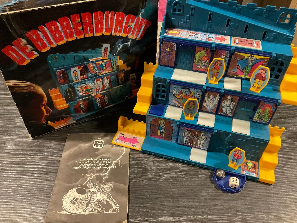 Jeu de société vintage Bibberburcht Jumbo, Hobby & Loisirs créatifs, Jeux de société | Jeux de plateau, Enlèvement ou Envoi, Utilisé