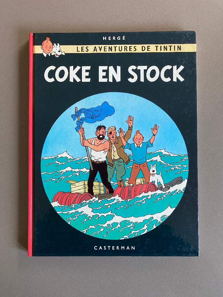 BD Tintin - Coke en stock, Livres, Enlèvement ou Envoi, Une BD, Utilisé, Hergé