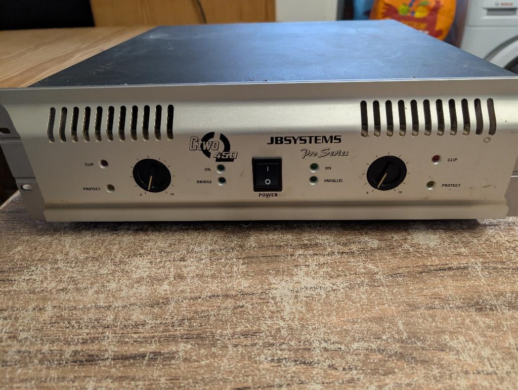 versterker, JBSYSTEMS pro-serie CTWO 450., Gebruikt, 120 watt of meer, Stereo, Ophalen