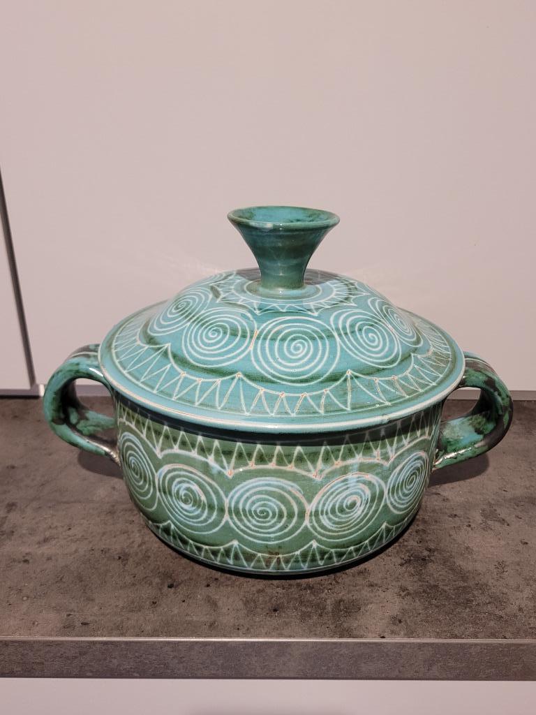 Robert Picault Vallauris keramische pot, Antiek en Kunst, Ophalen of Verzenden