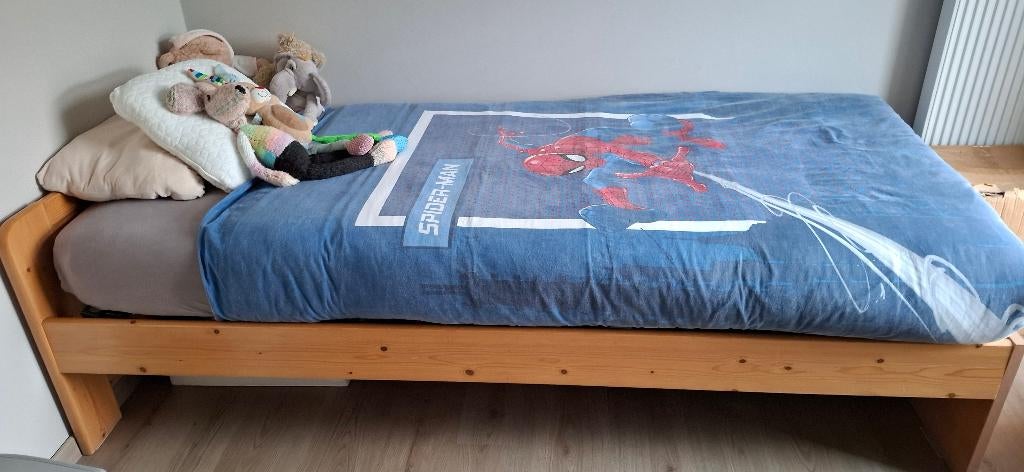 Eenpersoonsbed, Ophalen, Gebruikt, 90 cm, Eenpersoons