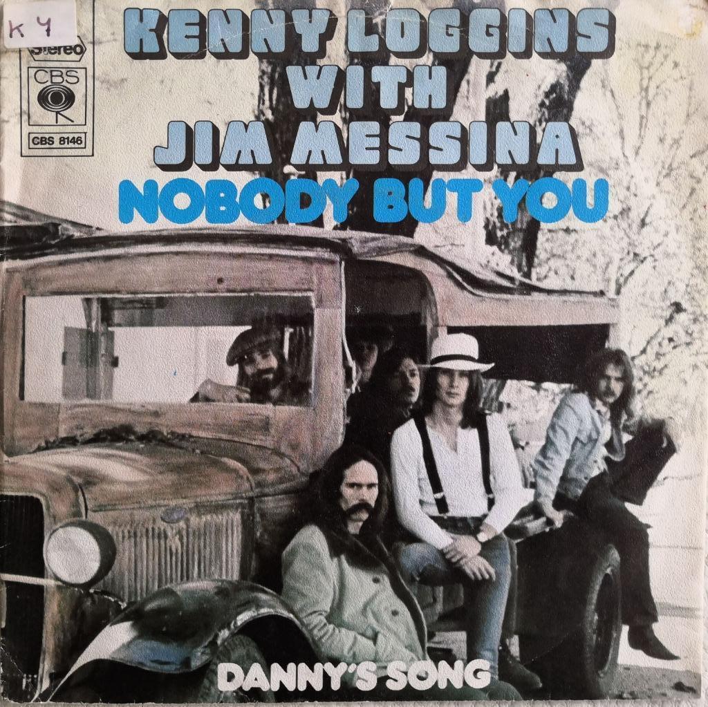 KENNY LOGGINS w/JIM MESSINA - Nobody but you (single), Gebruikt, 7 inch, Single, Ophalen of Verzenden