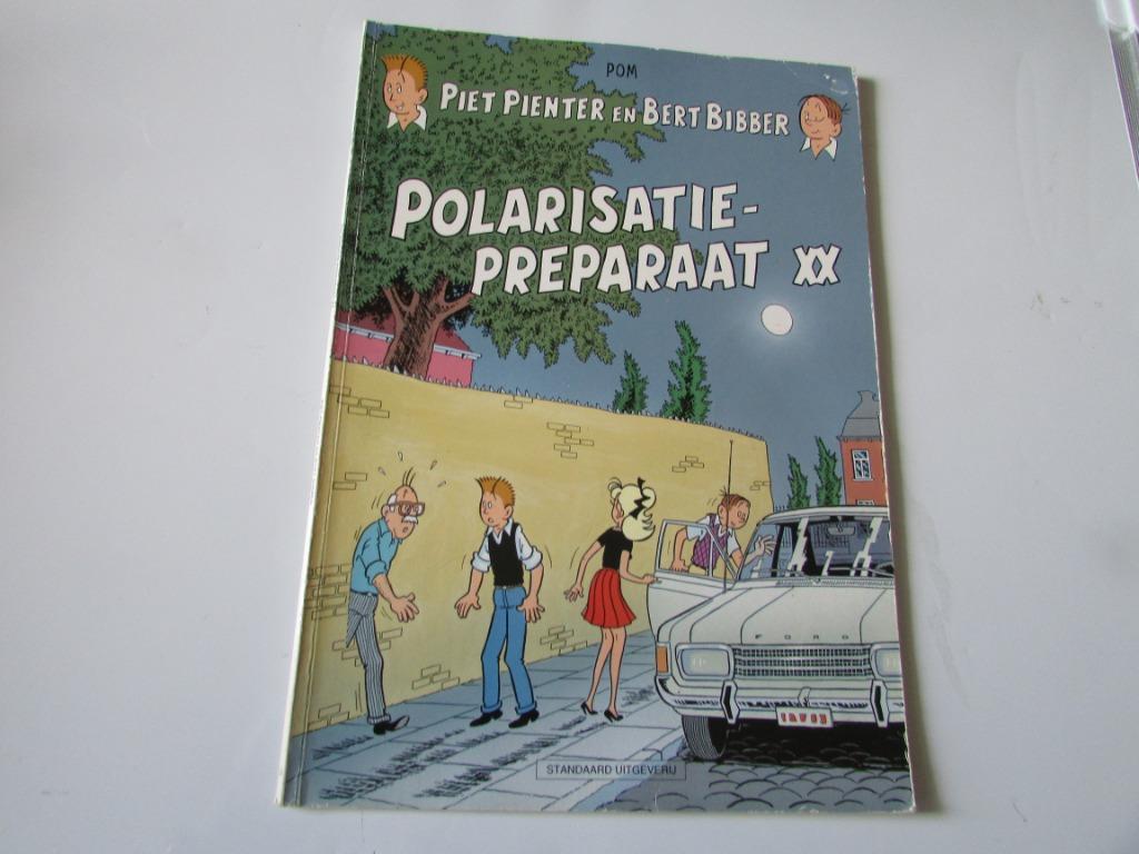 PIET PIENTER EN BERT BIBBER, POLARISATIE - PREPARAAT XX, Boeken, Stripverhalen, Gelezen, Eén stripboek, Ophalen of Verzenden, POM