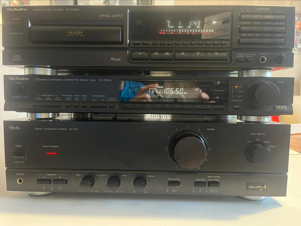 Technics SU-610, Ophalen, Zo goed als nieuw