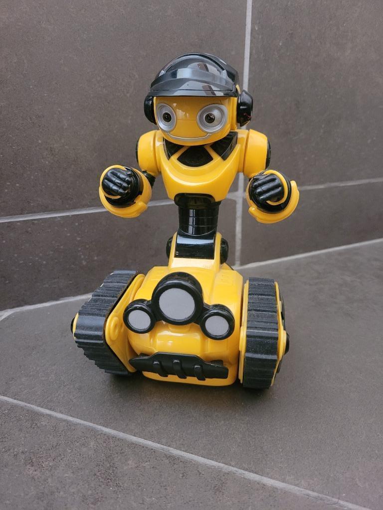 WowWee Mini Roborover, geel, Kinderen en Baby's, Ophalen of Verzenden, Zo goed als nieuw, Jongen of Meisje