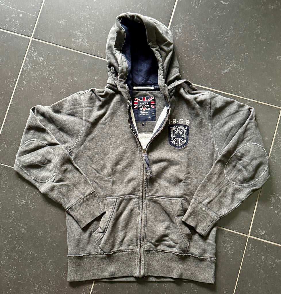 RiverWoods “hoodie” maat M 3 kleuren beschikbaar, Ophalen, Zo goed als nieuw, Maat 48/50 (M)