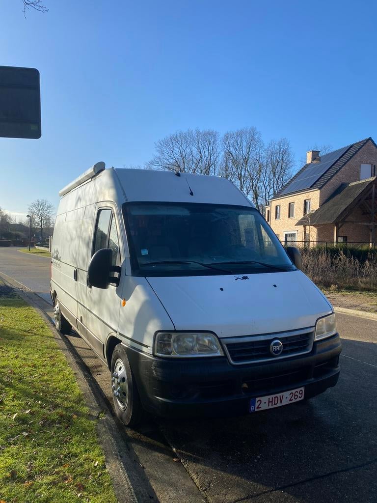 Fiat Ducato 2.8 JTD campervan, Caravans en Kamperen, Buscamper of Camperbus, Fiat, Koelkast, Tot en met 2