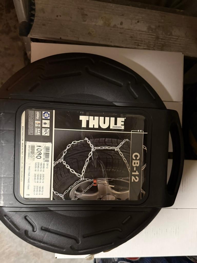 Sneeuwkettingen Thule CB-12 080, Ophalen, Zo goed als nieuw
