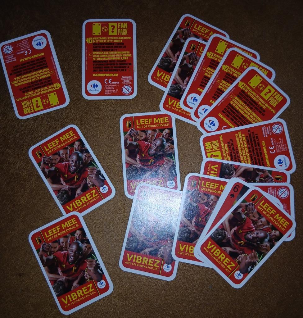 Rode Duivels Fan Pack – Carrefour 2020, Autres supermarchés, Enlèvement ou Envoi